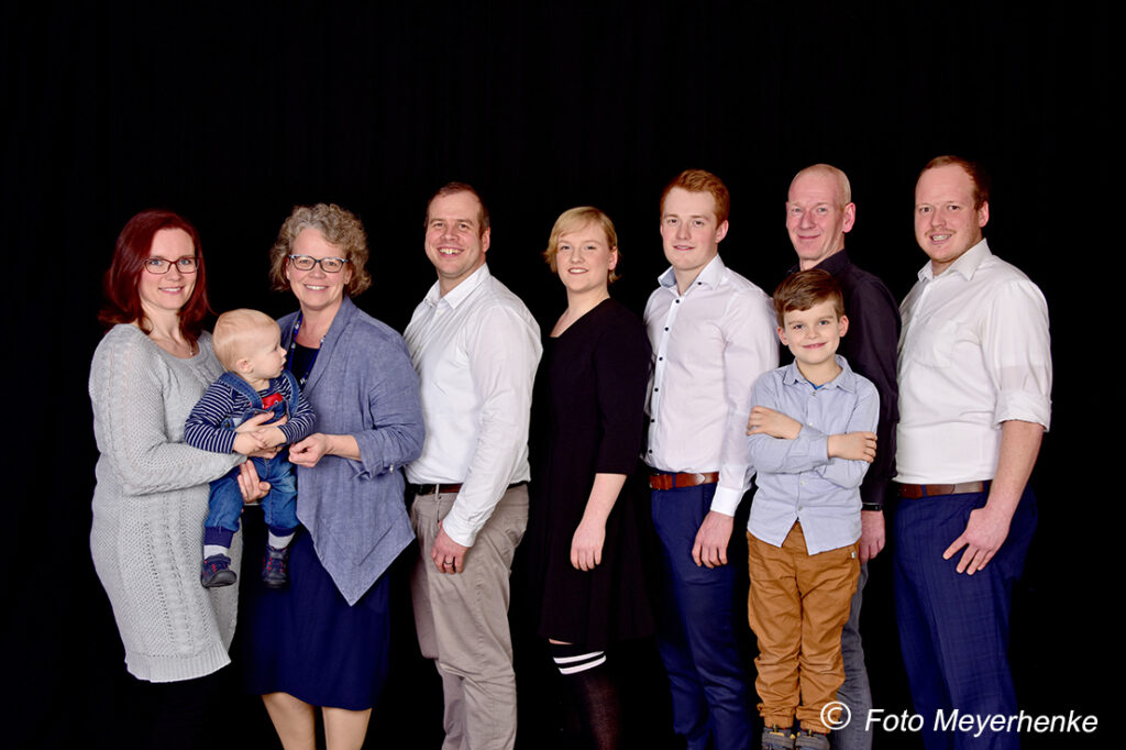 Familienbild Foto Meyerhenke
